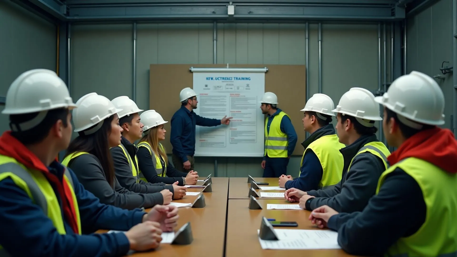 Safety training classroom